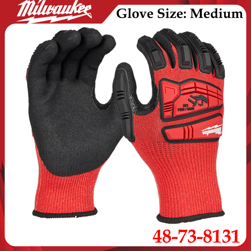 Motorcycle Glove Knuckle - Guantes de Trabajo de Impacto Medio