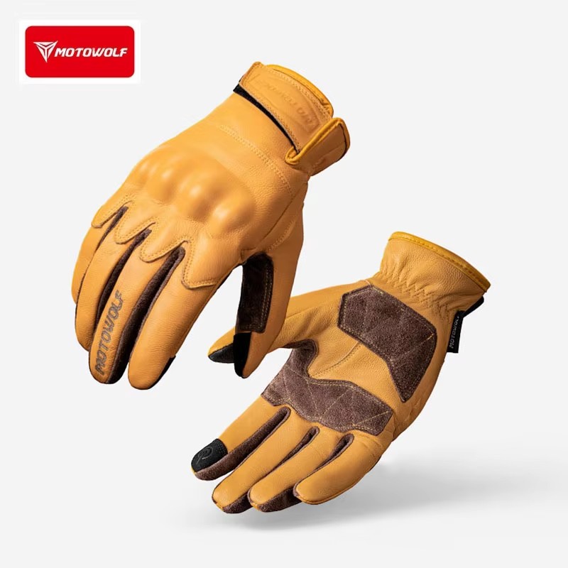 Guantes de Motocicleta de Cuer - Motorcycle Glove Knuckle reseña y precio