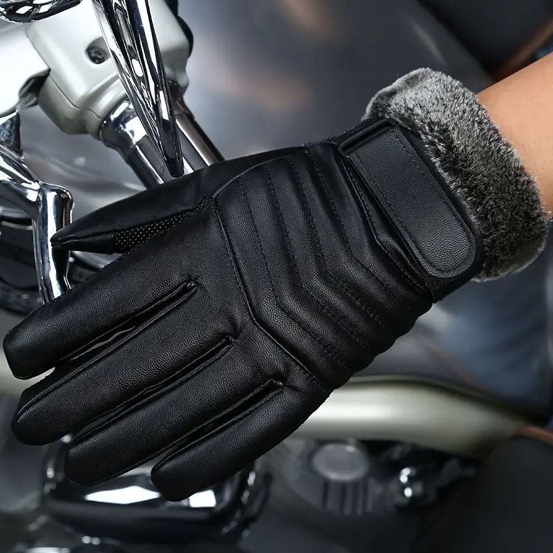 Guantes de cuero para invierno - Leather Driving Glove reseña y precio