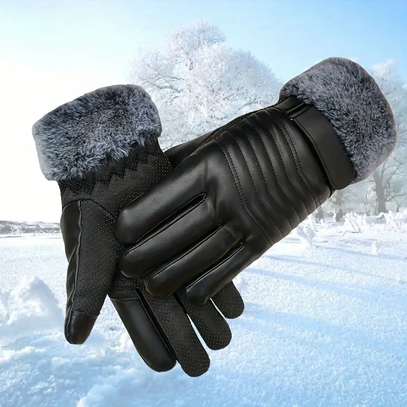 Guantes de cuero para invierno - Leather Driving Glove reseña y precio