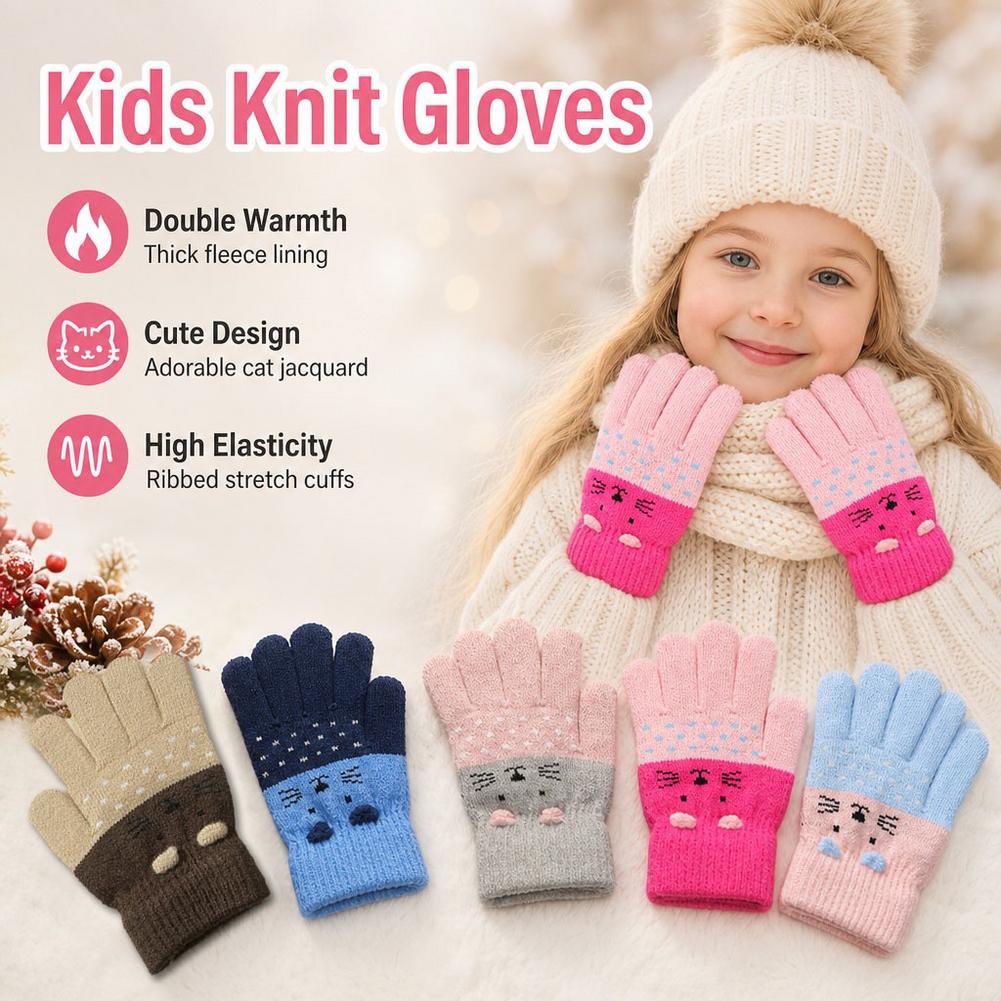 Guantes de punto para niños, c - Wool Glove Lined reseña y precio