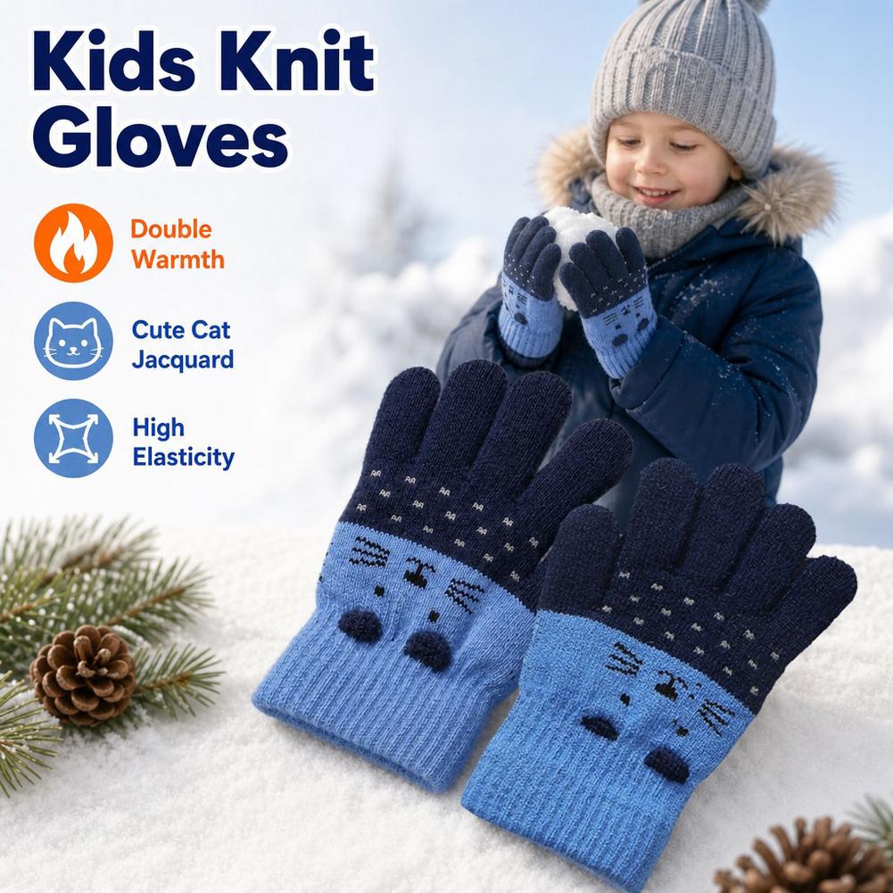 Guantes de punto para niños, c - Wool Glove Lined reseña y precio