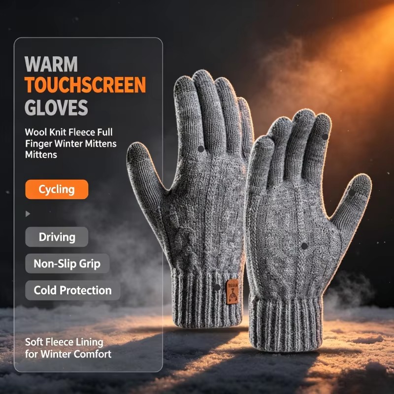 Guantes de lana térmica de pun - Wool Glove Lined reseña y precio