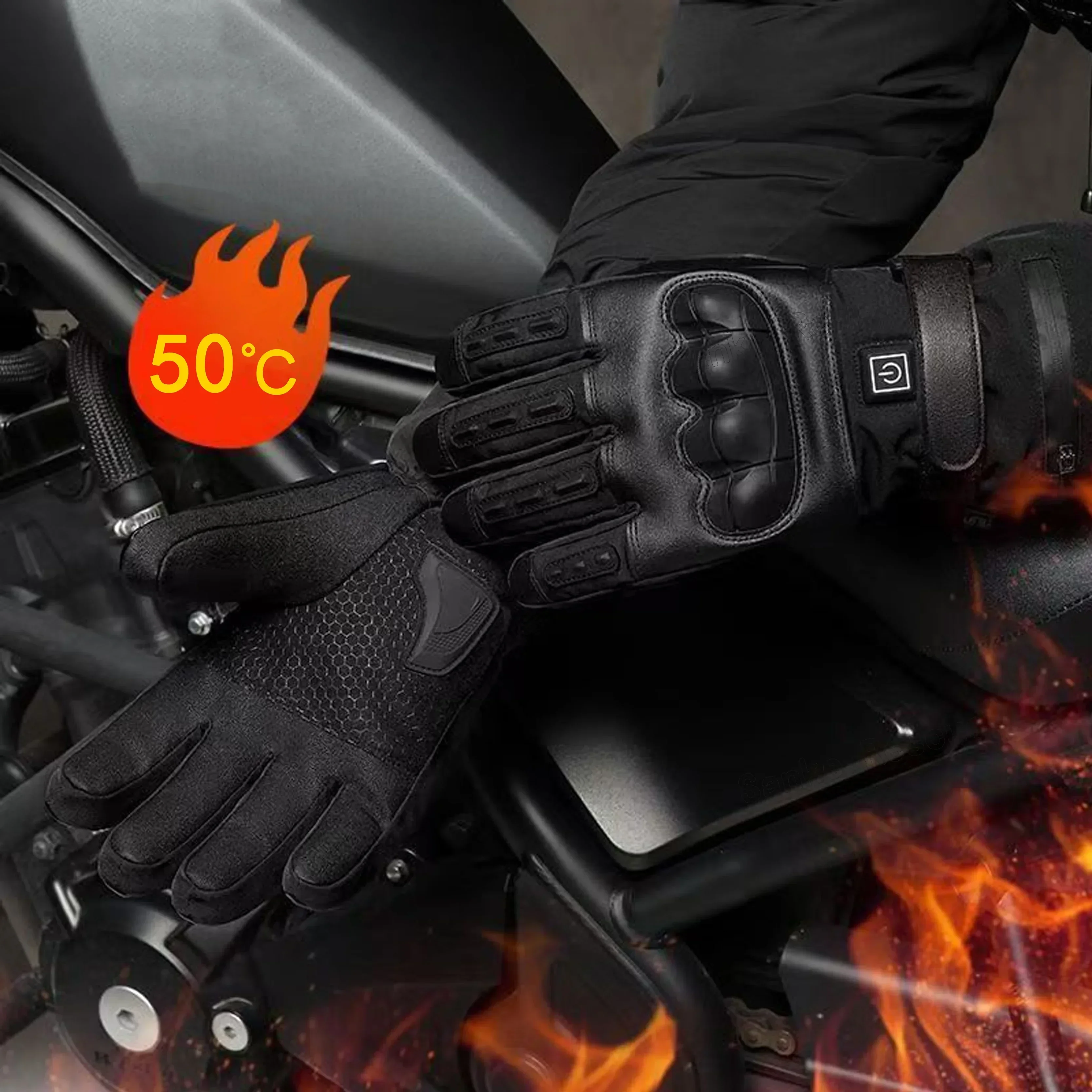 Guantes calefactables, calenta - Ski Glove Waterproof reseña y precio