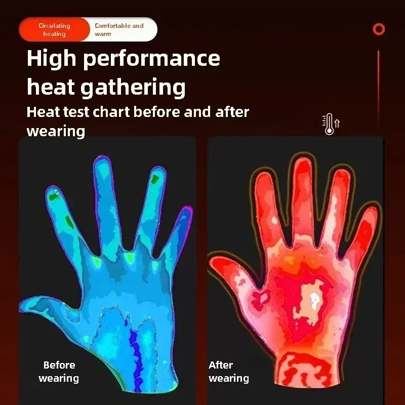 Guantes calefactables, calenta - Ski Glove Waterproof reseña y precio