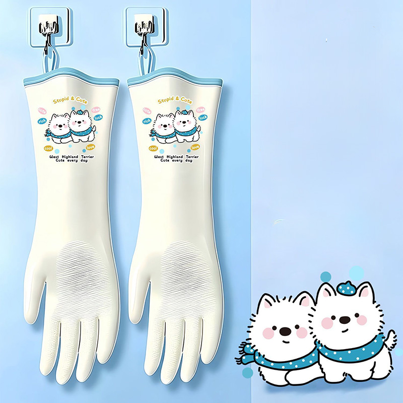 Guantes de nitrilo para lavar  - Dish Glove Rubber reseña y precio